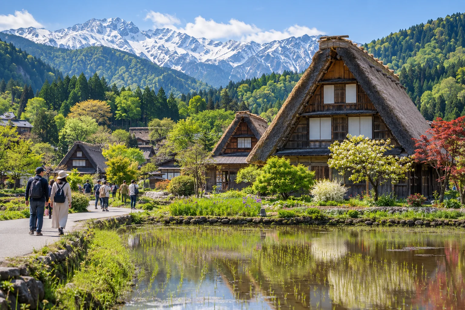 Shirakawa-go, immagine illustrativa