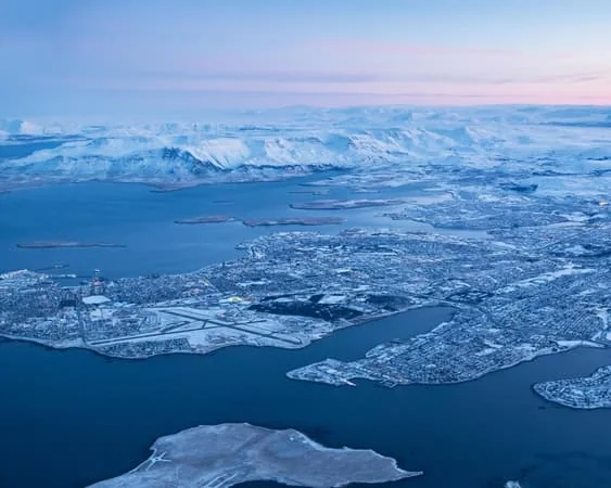 Paesaggio glaciale islandese