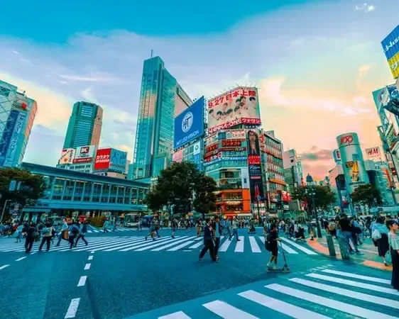 Attraversamento a Tokyo