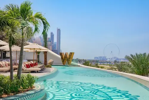 W Dubai - Mina Seyahi e piscina
