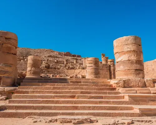 Le rovine di Petra
