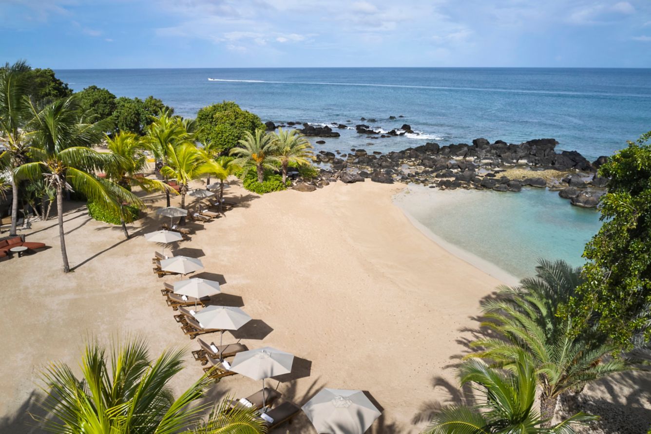 La spiaggia del Westin Turtle Bay