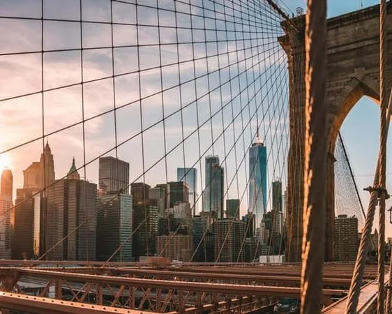 Ponte di Brooklyn e Manhattan
