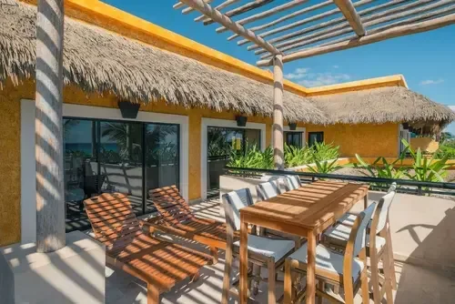 Terrazza di una sistemazione