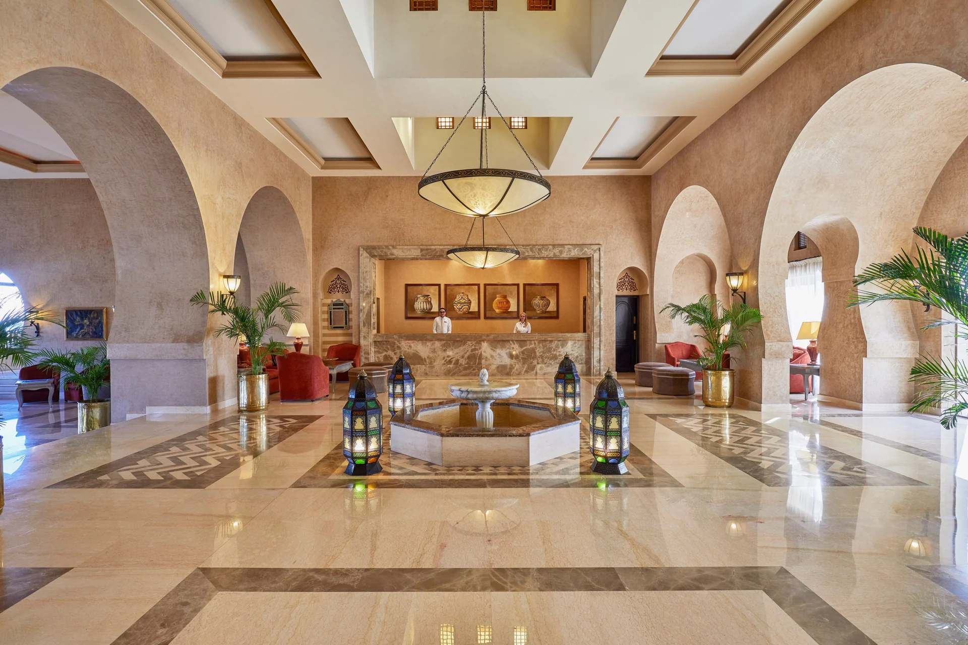 Lobby del JAZ Belvedere a Sharm el-Sheikh
