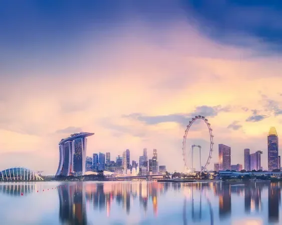 Marina Bay e la ruota panoramica