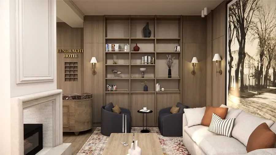 Spazio comune dell’hotel