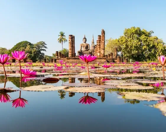 Giardini e fiori thailandesi